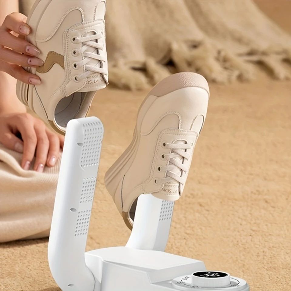 Say goodbye to damp, smelly shoes with the Smart Electric Shoe Drying Deodorizer!