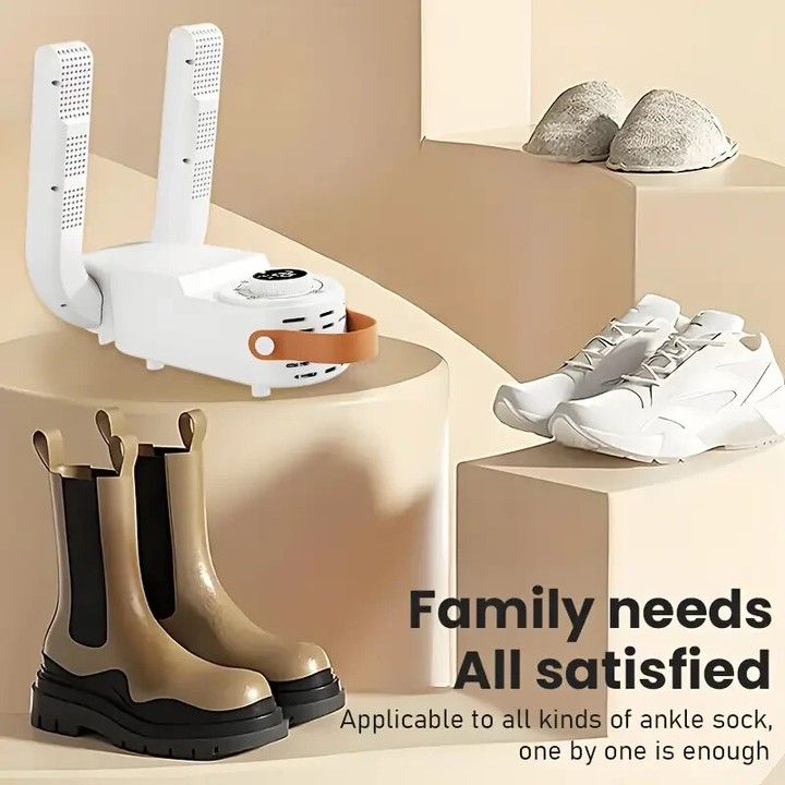 Say goodbye to damp, smelly shoes with the Smart Electric Shoe Drying Deodorizer!